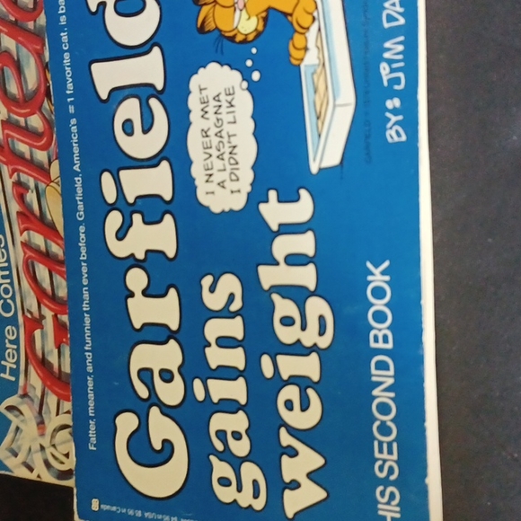 GARFIELD 1980s Books By Jim Davis Lot of 3 - Picture 2 of 16